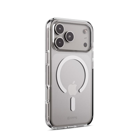 Etui Crong Clear MAG Cover do iPhone 17 Pro MagSafe Przezroczyste Plecki