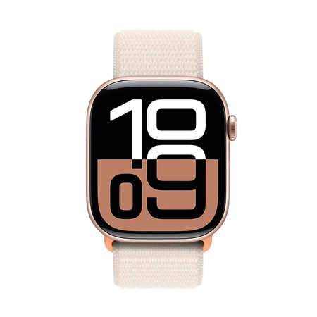 Crong Nylon - Αθλητικό λουράκι για Apple Watch 38/40/41/42 mm (Starlight)