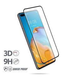 Crong 3D Armour Glass - 9H tempered glass for the entire screen of Huawei P40 + installation frame