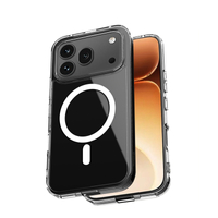 Crong Hybrid Clear Magnetic - kryt MagSafe Honor 600 Pro 5G (průhledný)