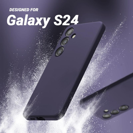 Crong Color Cover - Θήκη Samsung Galaxy S24 (μωβ)