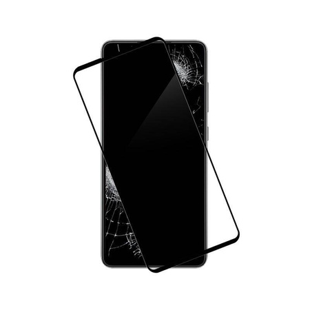 Crong 7D Nano Flexible Glass - 9H hybridní sklo pro celý displej Samsung Galaxy A53