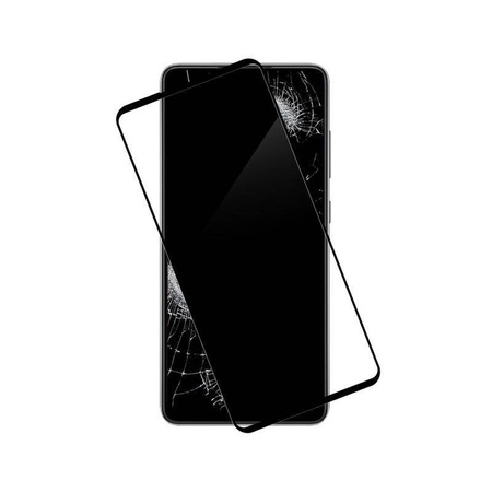 Crong 7D Nano Flexible Glass - Szkło hybrydowe 9H na cały ekran Samsung Galaxy A53