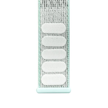 Crong Nylon - Sportszíj Apple Watch 38/40/41/42 mm-hez (pasztellszürke)
