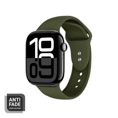 Curea Crong Liquid - Apple Watch 38/40/41/42 mm (verde)