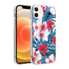 Etui Crong Flower Case do iPhone 12 Mini Kolorowe Plecki Kwiaty Kobiece 03