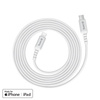 Crong Armor Link - USB-C Lightning Fast Charging MFi Cable 150cm (white)