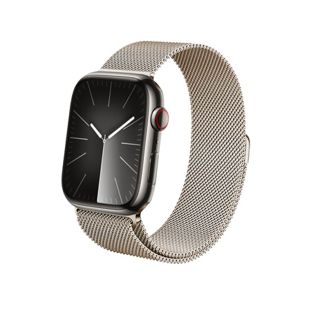 Crong Milano Steel - Edelstahlarmband für Apple Watch 38/40/41 mm (champagner)