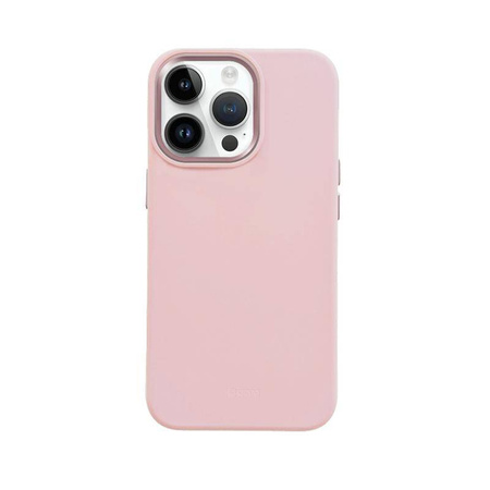 Crong Color Cover LUX Magnetic - Funda para iPhone 15 Pro Max MagSafe (Rosa)