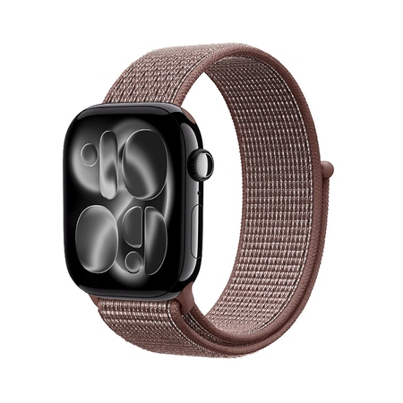 Pasek sportowy CRONG Nylon do Apple Watch 42/41/40/38 mm smokey mauve