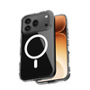 Custodia Crong Hybrid Clear Magnetic - MagSafe per Honor 600 Pro 5G (Trasparente)