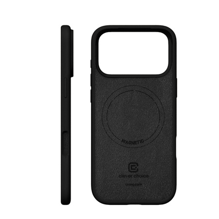 Crong Color Cover Magnetic - Etui MagSafe iPhone 17 Pro Max (czarny)