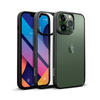 Etui Przezroczyste do iPhone 13 Pro Max Crong Clear Cover Case Bezbarwny z Czarną Ramką