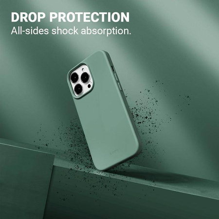 Crong Color Cover - Silikonové pouzdro pro iPhone 13 Pro (Mint)