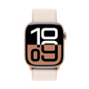 Correa deportiva Crong de nailon para Apple Watch de 38/40/41/42 mm (Starlight)