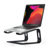 Crong AluBench - Aluminum laptop stand (black)