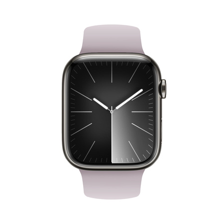 Crong Liquid - Řemínek pro Apple Watch 38/40/41 mm (levandulově šedý)