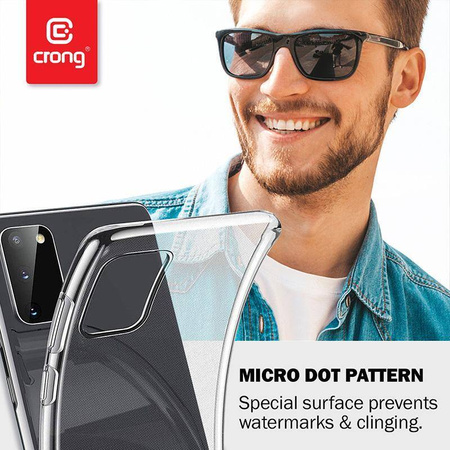 Etui Crong Crystal Slim Cover do Xiaomi Mi Note 10 / Mi Note 10 Pro Bezbarwne