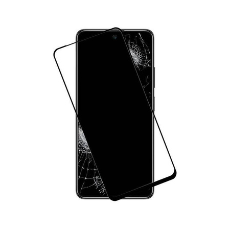 Crong 7D Nano Flexible Glass - Non-breakable 9H hybrid glass for the entire screen of POCO M4 Pro 5G
