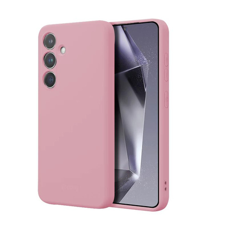 Etui do Samsung Galaxy S24 Plus Crong Color Cover Silikonowy Case Ochronny Różowy