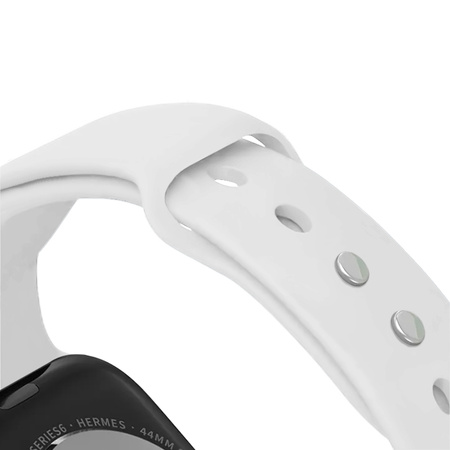 Crong Liquid - Armband für Apple Watch 38/40/41 mm (weiß)