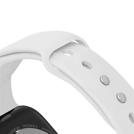 Crong Liquid - Λουράκι για Apple Watch 38/40/41 mm (λευκό)