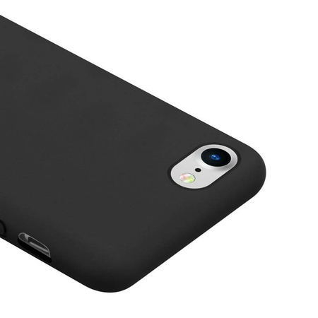 Crong Color Cover - pouzdro pro iPhone SE 2020 / 8 / 7 (černé)