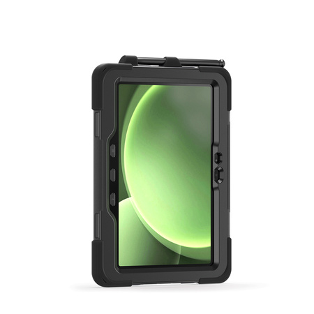 Crong Defender Plus - Panzerhülle für Samsung Galaxy Tab Active5 Pro 10.1" (schwarz)