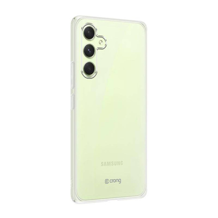 Crong Crystal Slim Hülle - Samsung Galaxy A34 5G Gehäuse (Transparent)