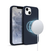 Crong Color Cover Magnetic - Silicone Case for iPhone 13 Mini (navy blue)