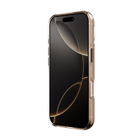 Etui Crong Clear MAG Pro do iPhone 16 Pro Max MagSafe Pustynne Bezbarwne