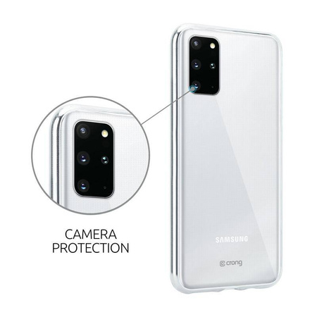 Crong Crystal Slim Cover - Samsung Galaxy S20+ Case (transparent)