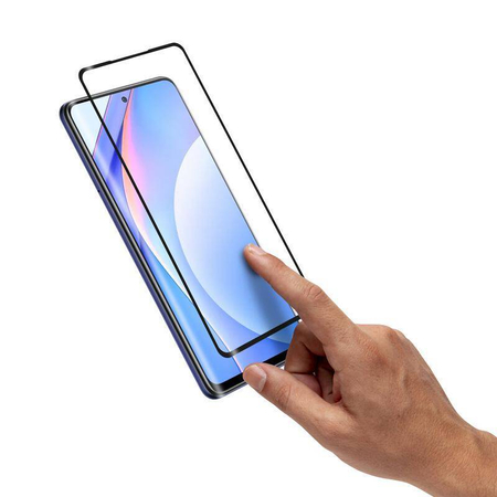Crong 3D Armor Glass - 9H закалено стъкло с пълно лепене за целия екран на Xiaomi Mi 10T Lite