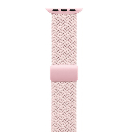 Crong Wave Band - Braided strap for Apple Watch 38/40/41/42 mm (pink)
