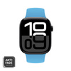 Crong Liquid - Pasek do Apple Watch 44/45/46/49 mm (niebieski)