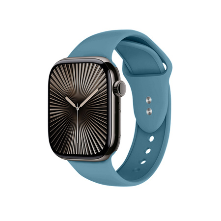 Crong Liquid - Apple Watch szíj 38/40/41/42 mm (tengerészkék)