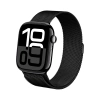 Crong Milano Steel - Bransoleta mediolańska do Apple Watch 38/40/41/42 mm (czarny)