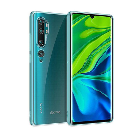 Crong Crystal Slim Cover - Θήκη Xiaomi Mi Note 10 / Mi Note 10 Pro (Διαφανής)