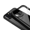 Crong Hybridní průhledný kryt - pouzdro pro iPhone 11 Pro Max (černé)