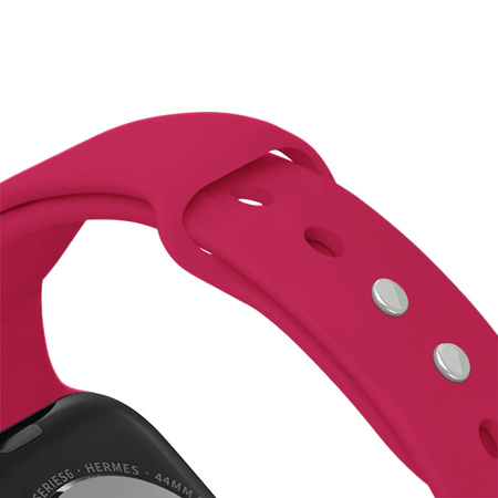 Crong Liquid - Strap for Apple Watch 42/44/45/49 mm (raspberry)