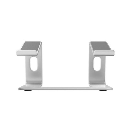 Crong AluBench – Aluminum Laptop Stand (Silver)