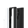 Crong Hybrid Clear Cover - θήκη Samsung Galaxy S22 Ultra (μαύρο)