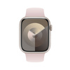 Pasek Crong Liquid do Apple Watch 42/41/40/38 mm Piaskowy Róż Silikonowy