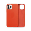 Etui Crong Color Cover do iPhone 11 Pro Silikonowe Czerwone z Mikrofibrą
