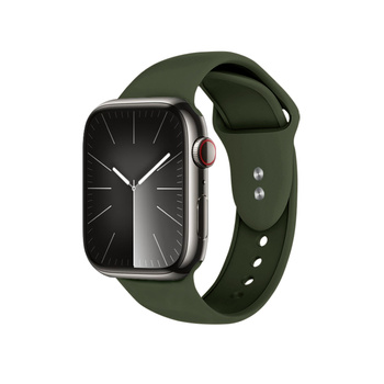 Crong Liquid - Λουράκι για Apple Watch 42/44/45/49 mm (πράσινο)