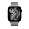 Crong Milano Steel - Каишка от неръждаема стомана за Apple Watch 38/40/41/42 мм (сребриста)