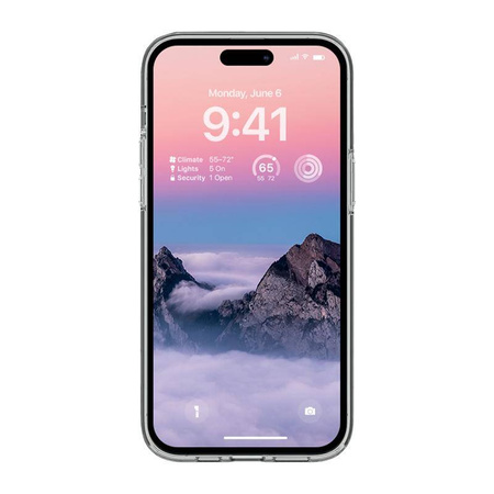 Etui Crong Crystal Slim Cover do iPhone 14 Pro Max Przezroczyste Plecki