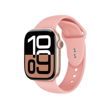 Crong Liquid - Armband für Apple Watch 38/40/41/42mm (lachsfarben)