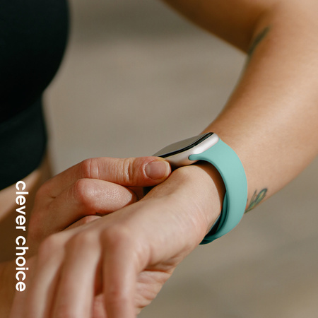 Crong Liquid - Apple Watch szíj 38/40/41/42 mm (türkiz)