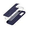 Crong Color Cover LUX Magnetic - Silikon Case mit MagSafe für iPhone 15 Pro Max (navy blau)